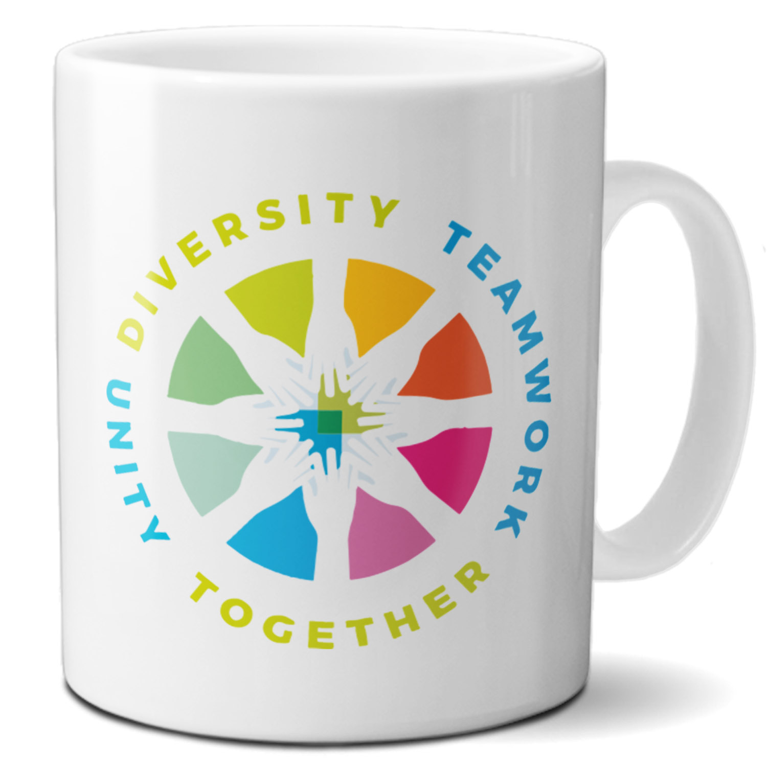 Tasse »Diversity Teamwork Unity Together«